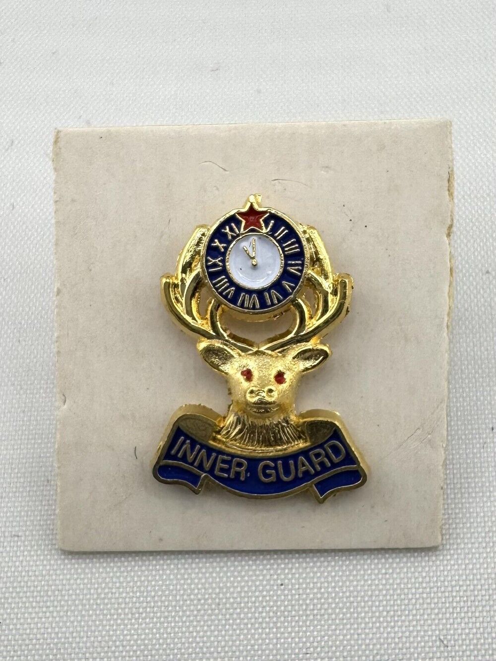 Elks Lodge Lapel Pin Inner Guard Benevolent and Protective Order of Elks IOB - Picture 1 of 6